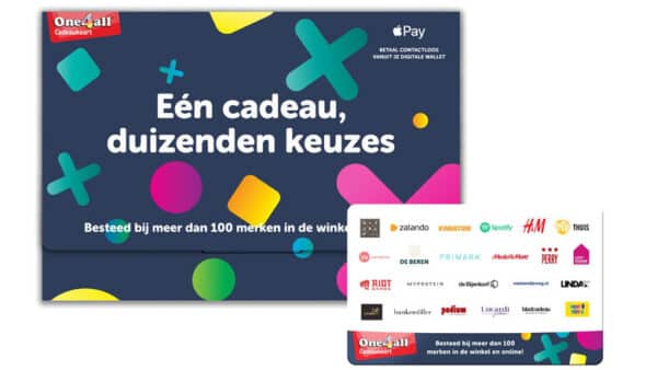 One4all giftcard voor bij kerstpakket of cadeau