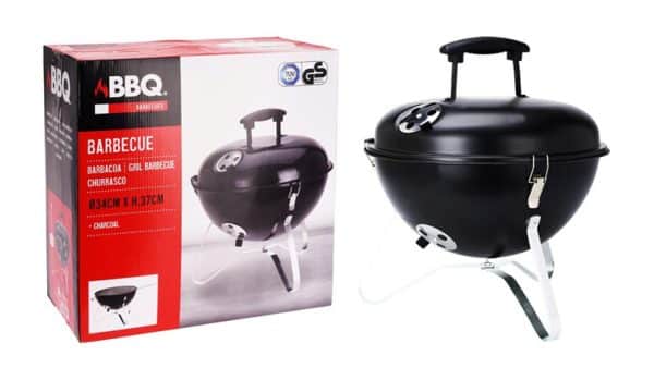 Kogel BBQ zwart 37cm