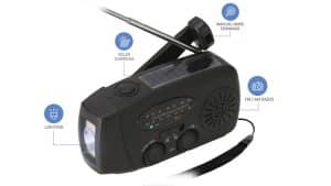 Adventure Power Noodradio Multifunctionele Survival Power Noodradio met solar, dynamo en LED-zaklamp