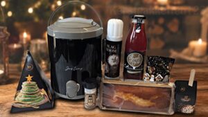 Kerstpakket Sapdispenser Winterwarmer
