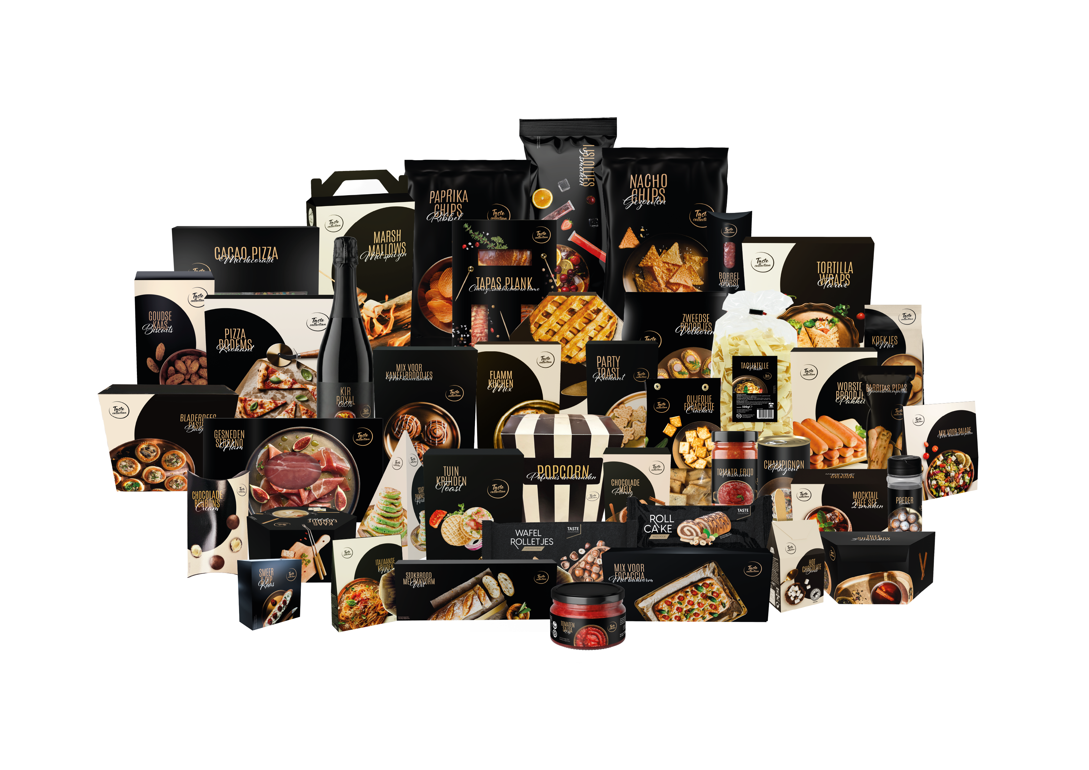 Smaak en verfijning komen samen in de Taste Collection kerstpakketten