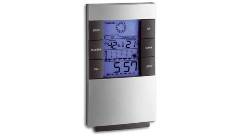 Digitaal weerstation met thermometer en hygrometer als luxe kerstcadeau