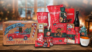 Origineel kerstpakket met HAPPZ Trees kistje