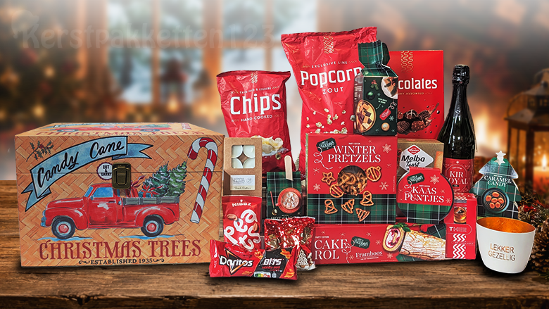 Origineel kerstpakket met HAPPZ Trees kistje