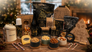 Luxe kerstpakket met kaasplank – Feest voor Iedereen